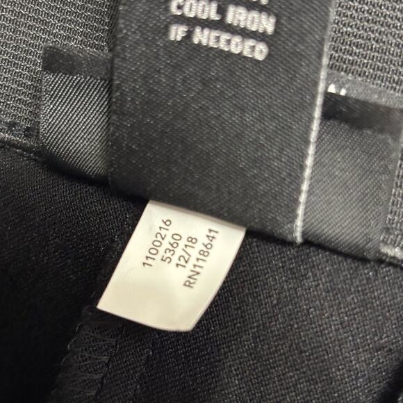 NWT Lane Bryant The Madison Straight Leg Stretch Pants in Black - Size 18 - Picture 10 of 10